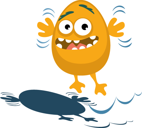 A monster for the error page