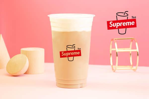 supreme奶茶店加盟总部电话,1-2人10㎡开店7天经营